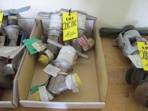 LOT (3) VALVES, GLOBE TYPE, 1" SIZE, 1500 LB, 2485 LB/650 DEGREE F, 3631 LB/100 DE RATING, 316 SS MATERIAL, BUTT WELD CONNECTIONS, SA182 SPECIFICATION, SCREWED YOKE, Y-BODY STYLE, HARD FACED SEAT AND DISC, INCONEL DIAPGRAGM TRIM, PACKING SOFTGOODS, T-HANDLE OPERATOR. PAINT CODE N, PART # SC-D-9915-BW8-(1) (W-51) LOADING & HANDLING FEE $5-